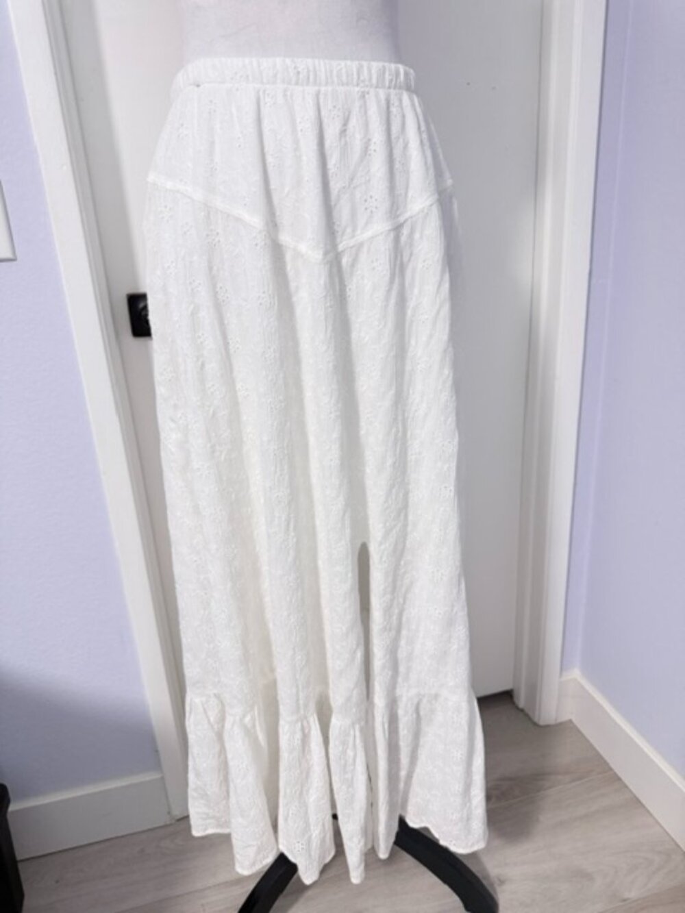 Shyanne Women's Eyelet Maxi Skirt